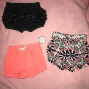Baby girl shorts set